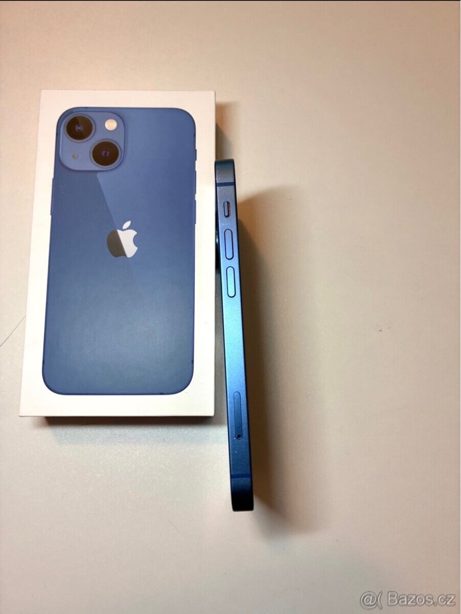 iPhone 13 mini 128gb modrý, 85% baterie - 5