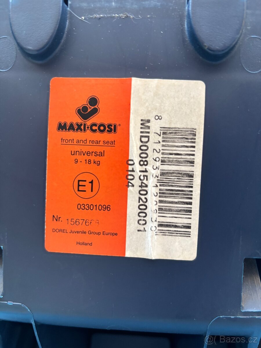 Dětská autosedačka 9-18kg maxi cosi - 5