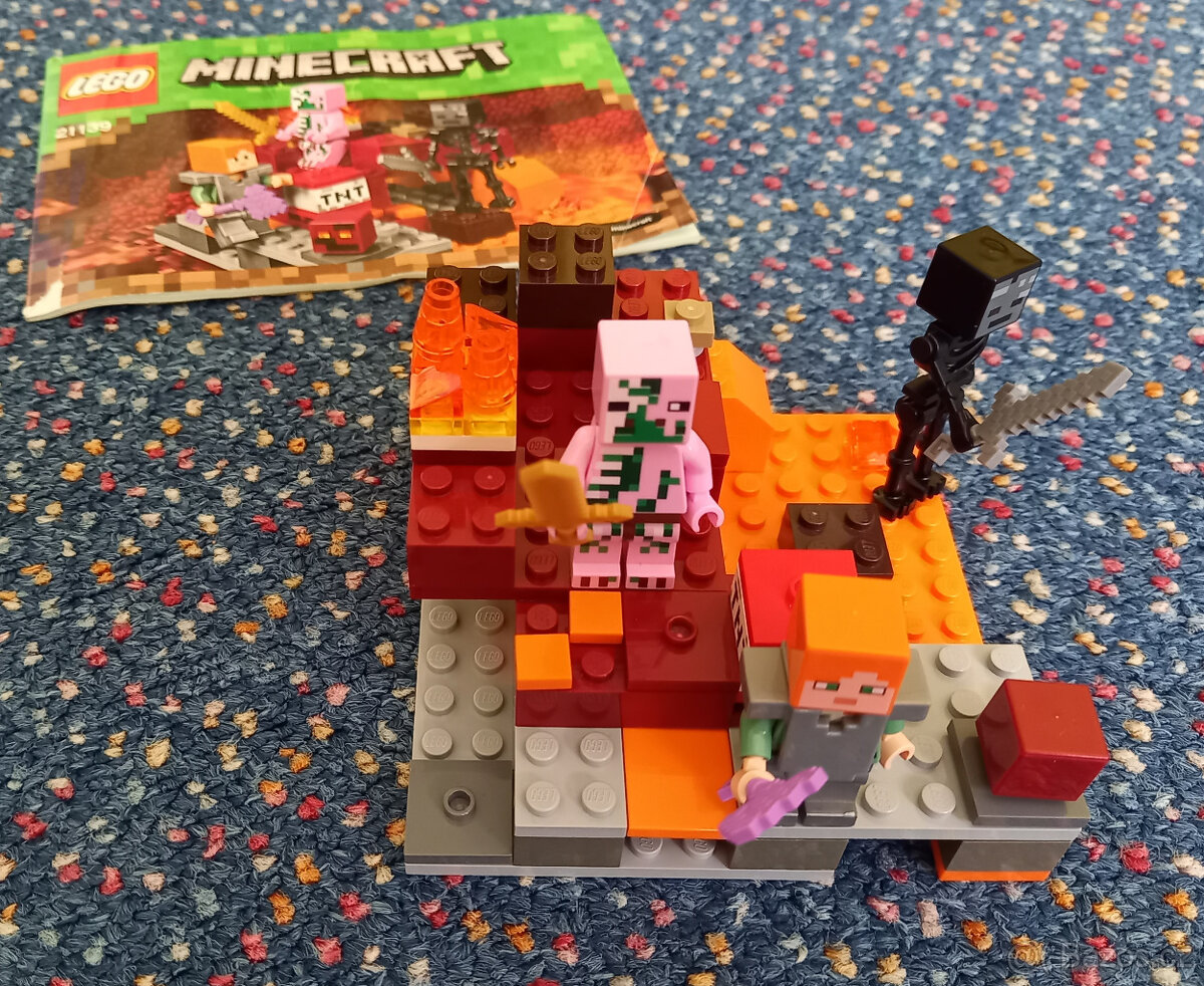 Lego Minecraft 21139 - The Nether Fight. - 5