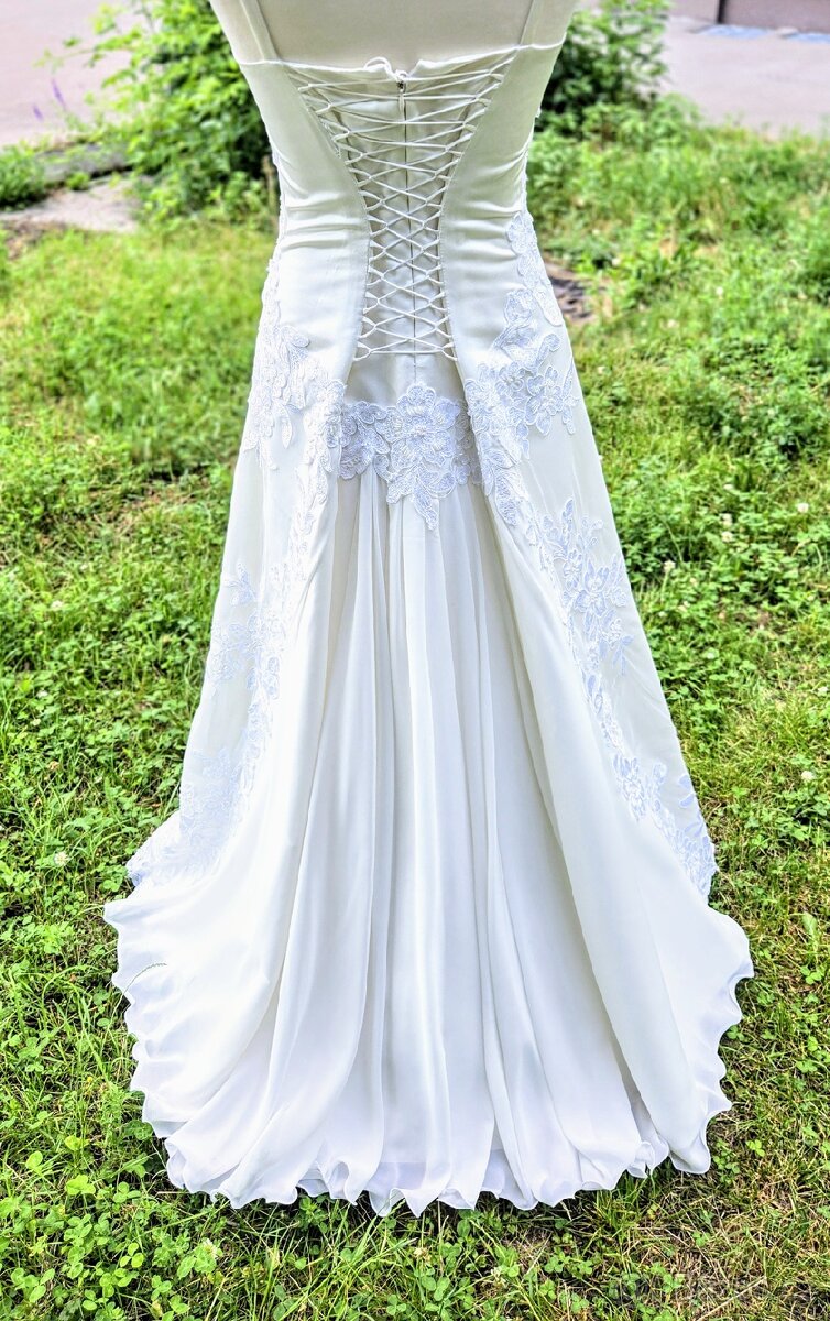 KRAJKOVÉ svatební šaty LERO - 5