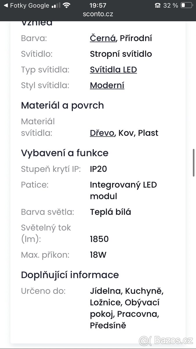 Stropní svitidlo - 5