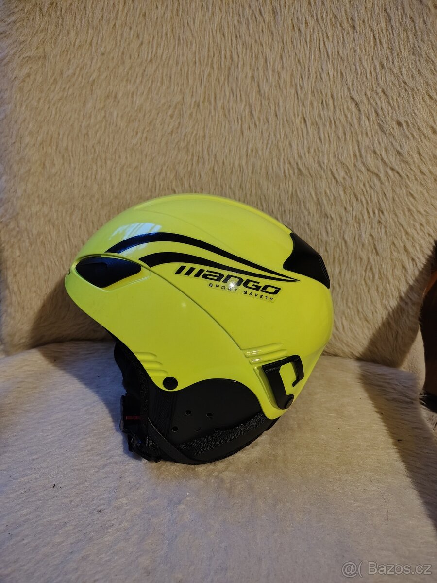 Dětská lyžařská helma Mango 48-52 + brýle - 5