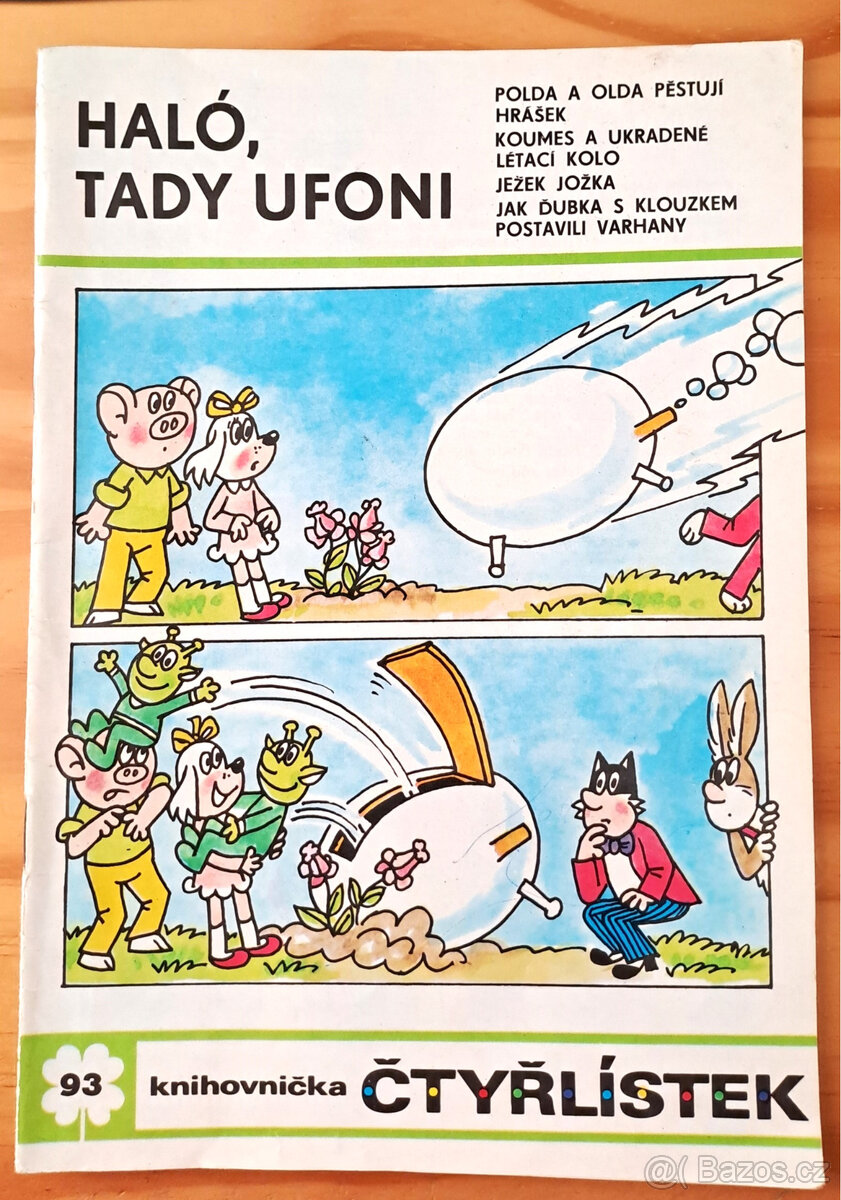 Čtyřlístek 2 kusy č. 93 a č. 165 - 5