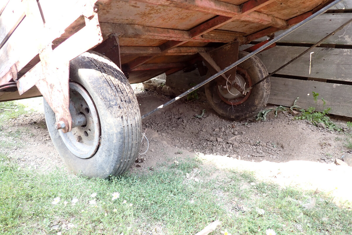tera vari atd. - vozík brzděný, domácí výroba - 5