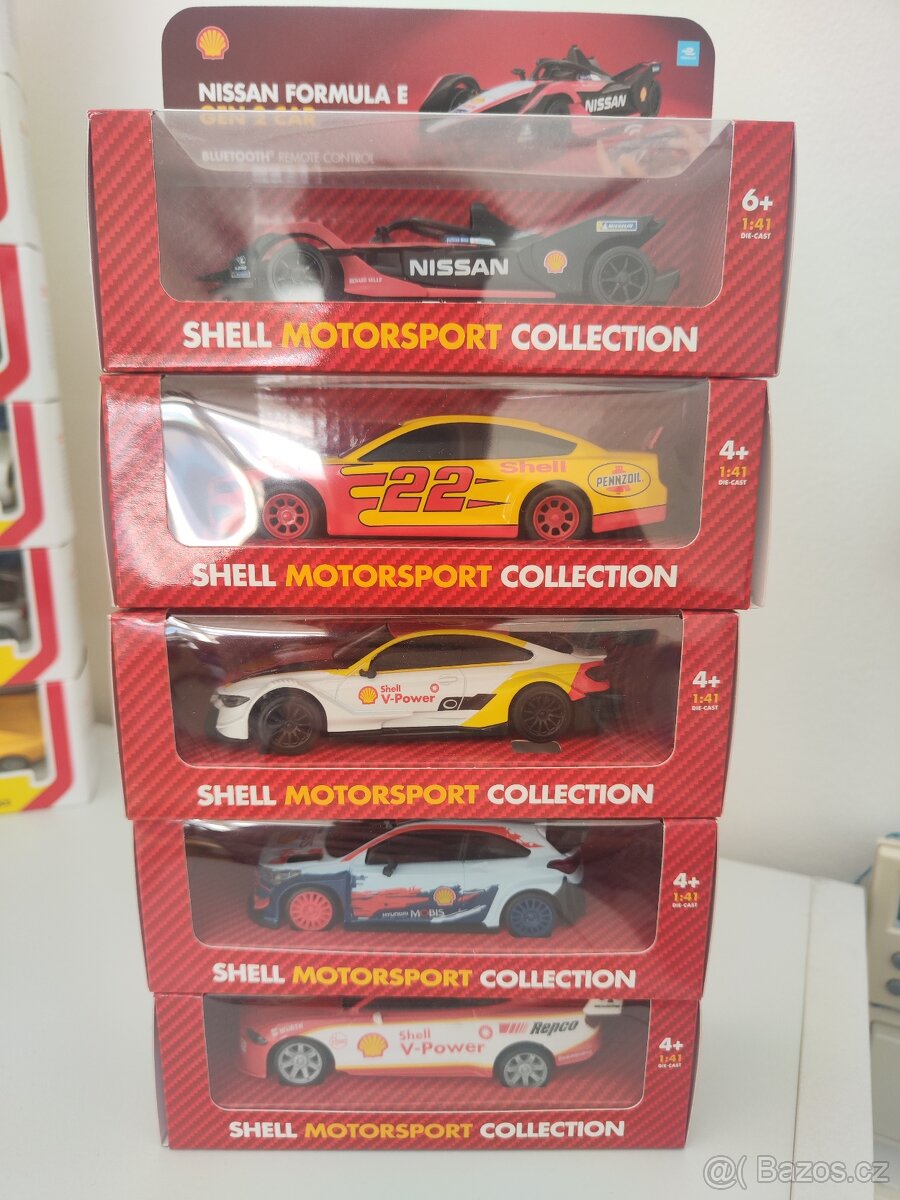 Modely Autíček Shell za posledních cca 10let - 5