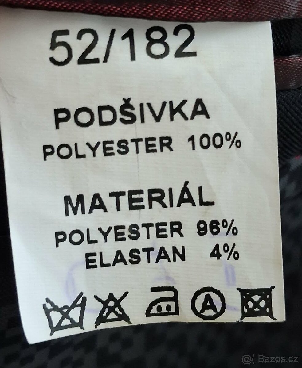 Pánský oblek - černý - 5