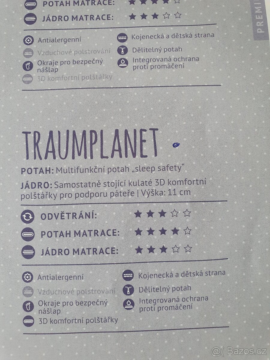 Dětská zdravotní matrace 120x60 cm - 5