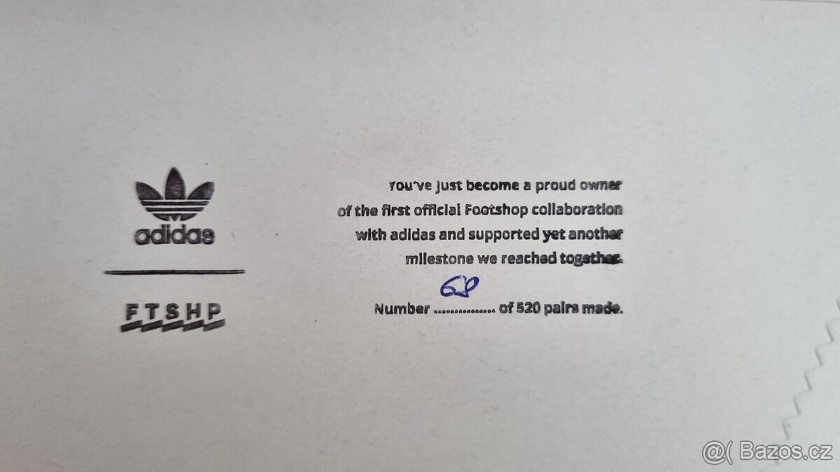 Adidas x FOOTSHOP Superstar Blueprinting US 10,5 - 5