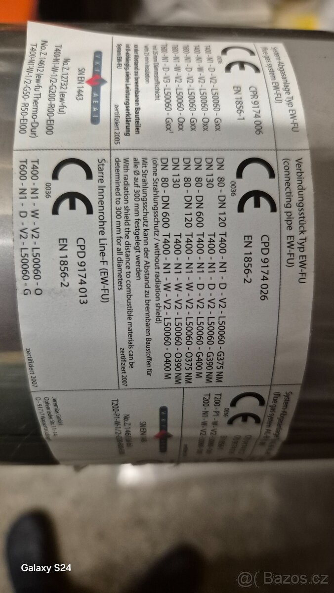 Nerezový kouřovod - 5