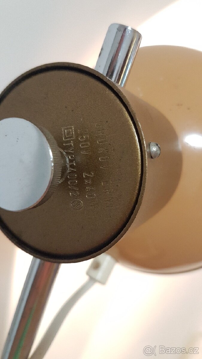 Retro stojací lampa Drukov T400/2 - 5