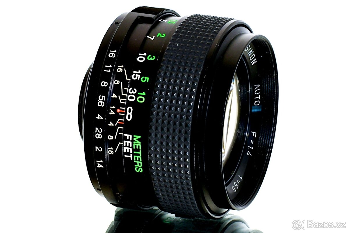 Cosina auto Cosinon 1,4/55mm M42 TOP STAV - 5