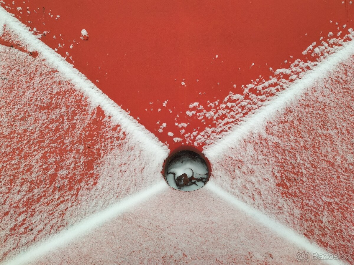 Velké jednotalířové rozmetadlo na 7 q, sklopná násypka - 5