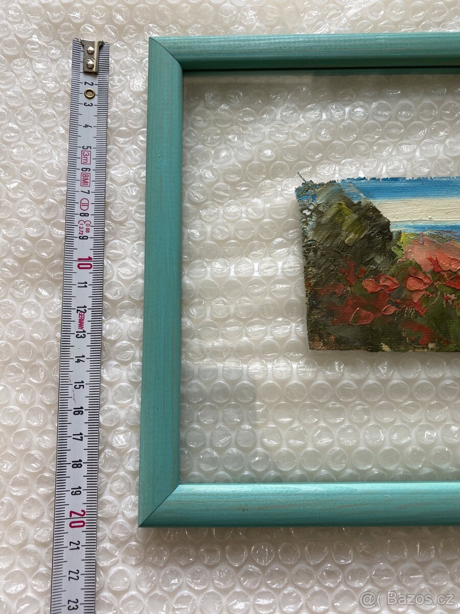 Ručně malovaný obraz Florencie Itálie - 5