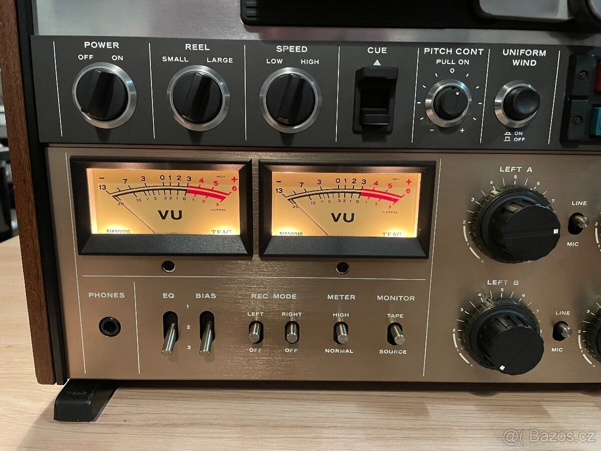 kotoučový magnetofon TEAC A-7300 4 track - 5