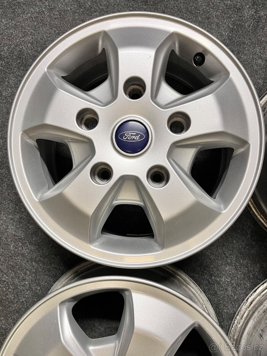 Transit Ford originál alu disky - TOP STAV - senzory - 5