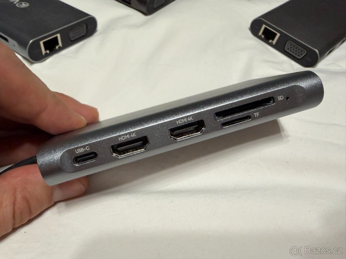 Dokovaci stanice USB-C, ruzne druhy. - 5