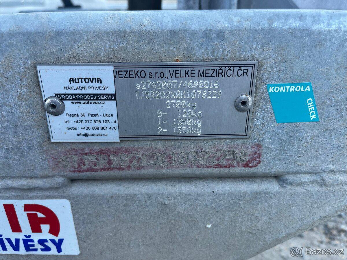 Plachtovy přívěs VEZEKO s čelem - 5