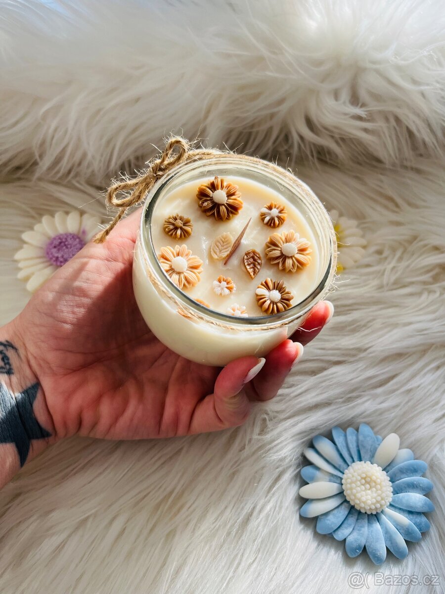 Sójové svíčky, home made - 5