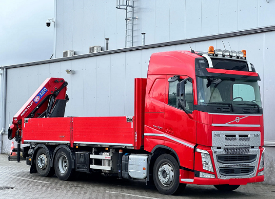 Volvo FH460 6x2 - valník s hydraulickou rukou - 5