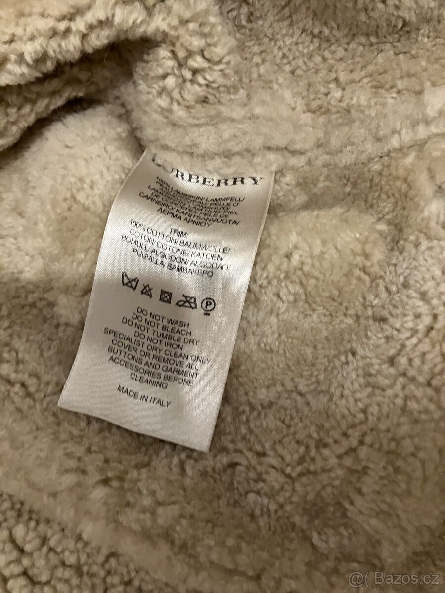 Kožená damská bunda Burbery - 5