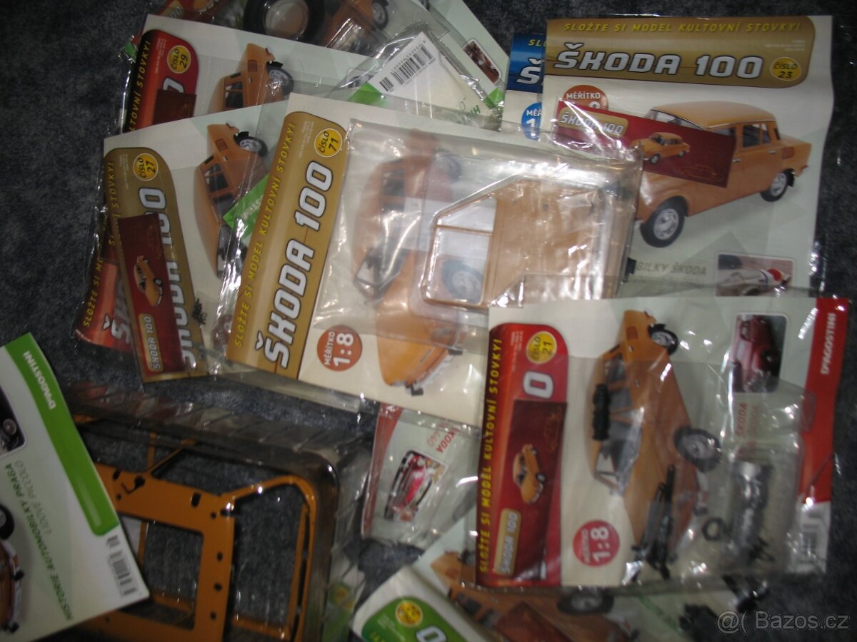 Škoda 100, DeAgostini, model 1:8 - 5