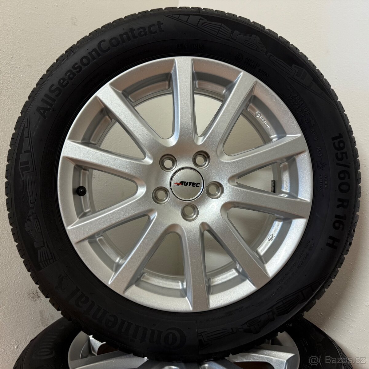 VW TAIGO/ŠKODA KAMIQ 5x100 R16 ET45+CELOROČNÍ 195/60R16 7,5m - 5