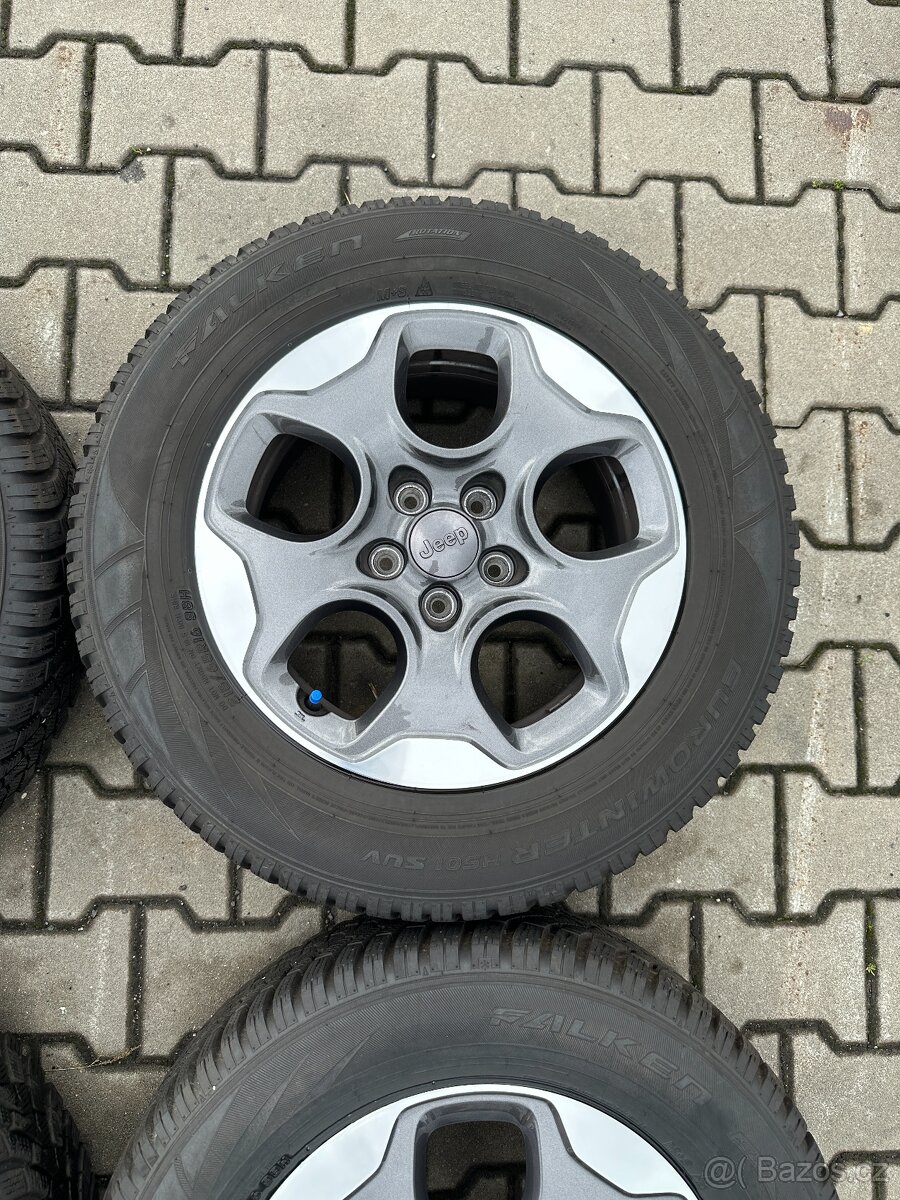 Kompletní alu JEEP 5x110r16+215/65r16 zimní - 5