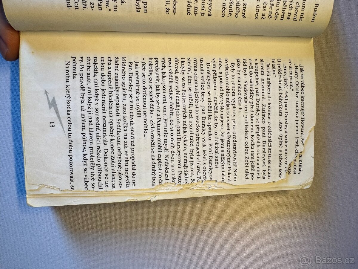 Harry Potter a Kámen mudrců, první české vydání 2000 - 5