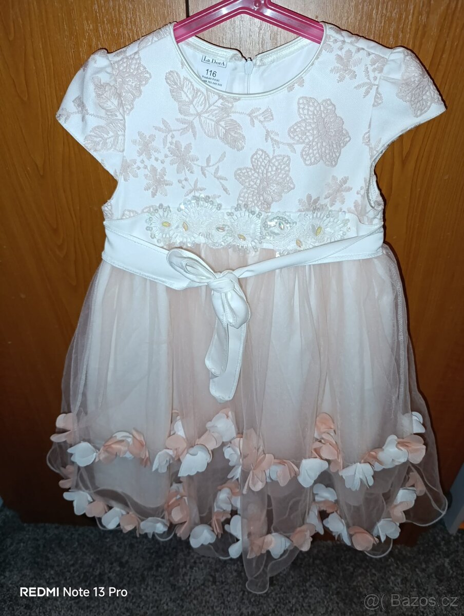 Dívčí šaty LaDora vel. 116 - 5