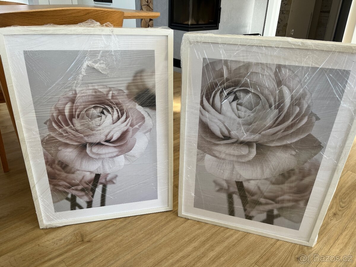 3x bílý rám Ikea 50x70cm - 5