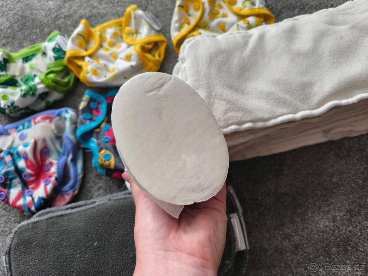 Bobánek set novorozeneckých látkových plen - 5