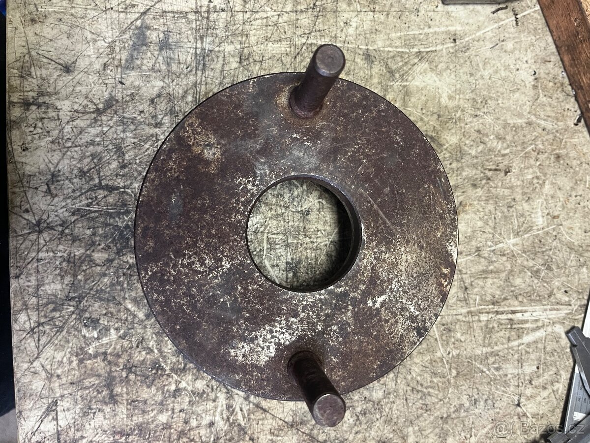 Unašecí srdce 80 mm s přírubou - 5