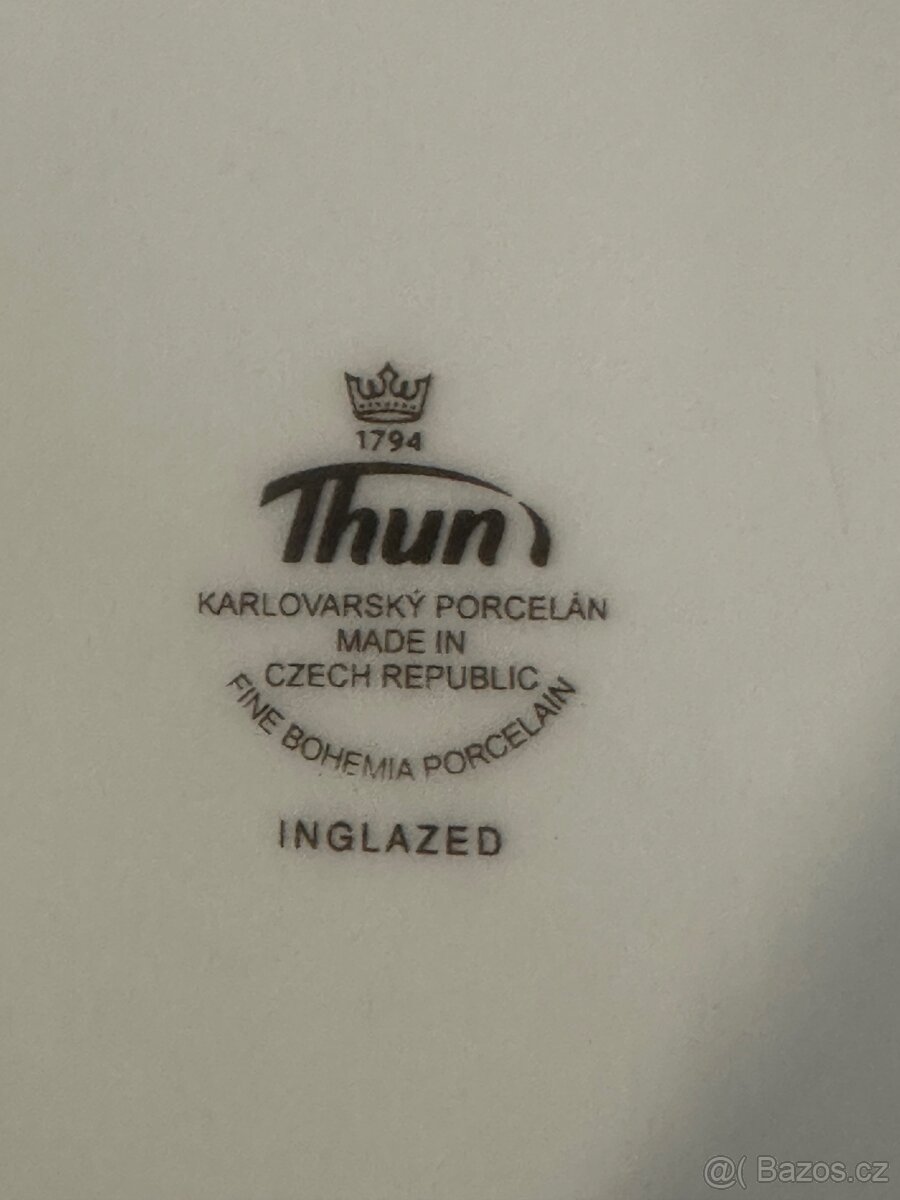 Sada 13 ks mělké a dezertní talíře Leon/ Thun - 5