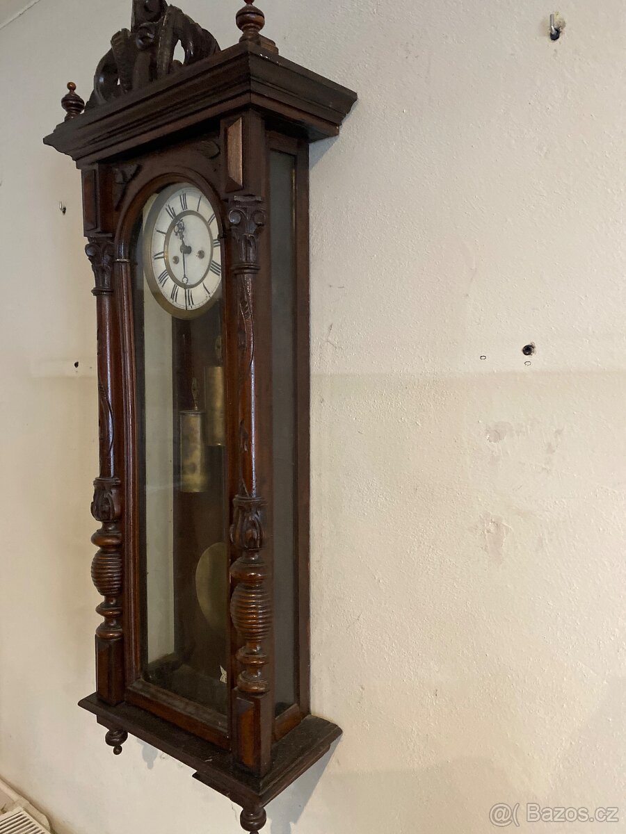 Staré dvouzávažové hodiny - 5