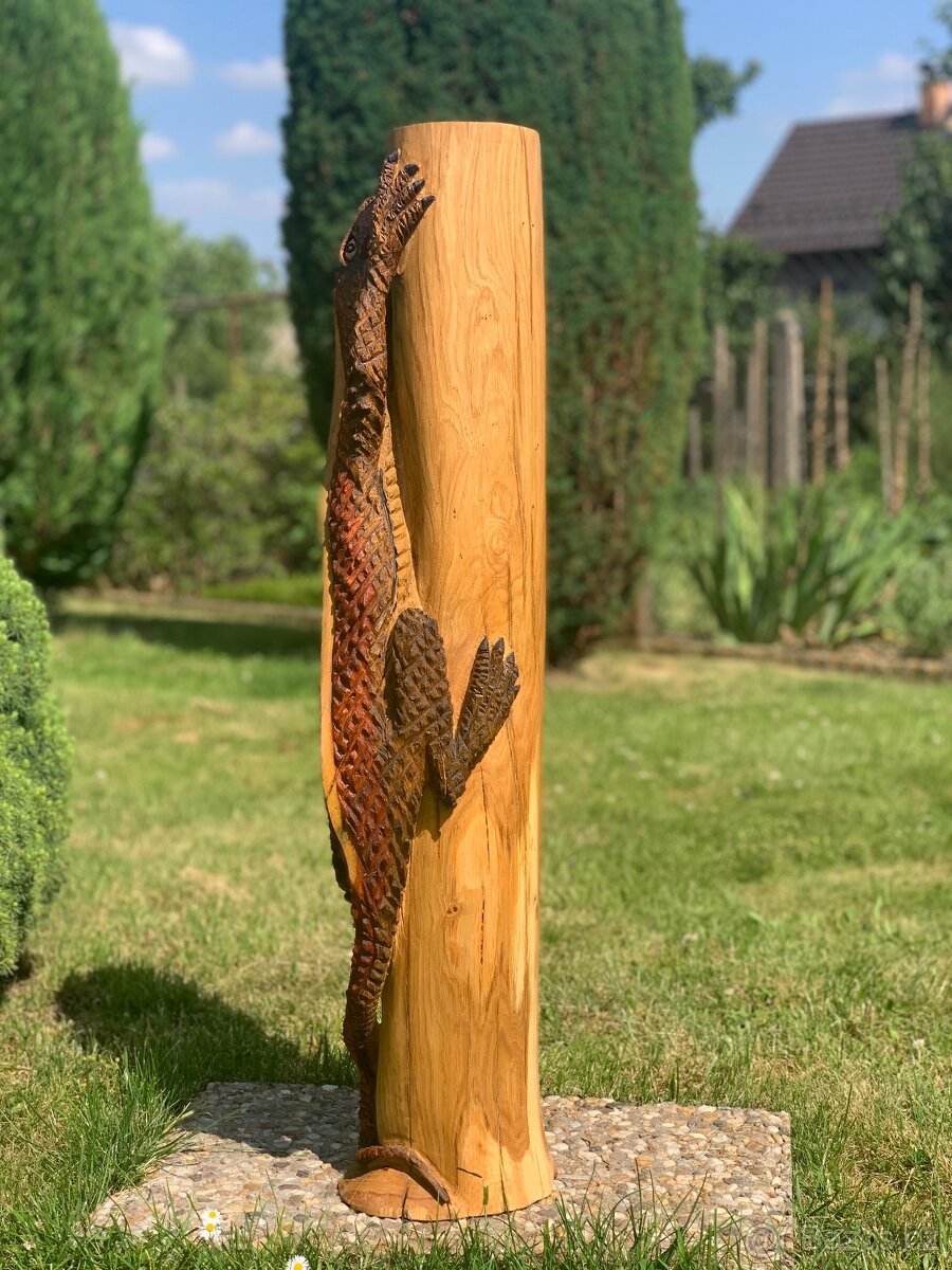 Dřevěná socha - 5