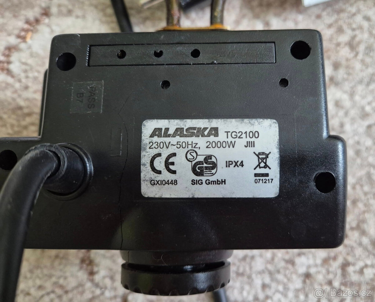 Elektrický gril Alaska, málo používaný - 5