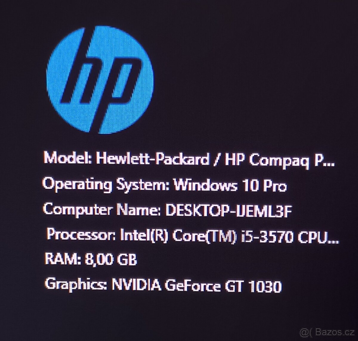 PC - HP Copaq 6300 - 5