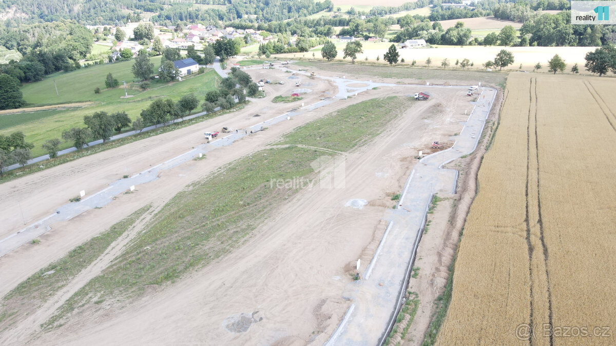 prodej stavebního pozemku, 1211m2, Pod Haštalem, Želiv - 5