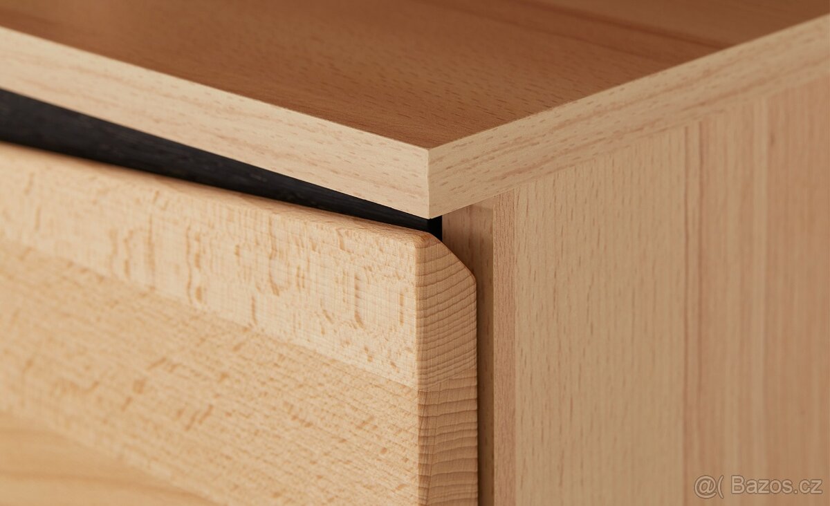 Pc počítačový/ psací stůl z masivu Jádrový buk Germany - 5