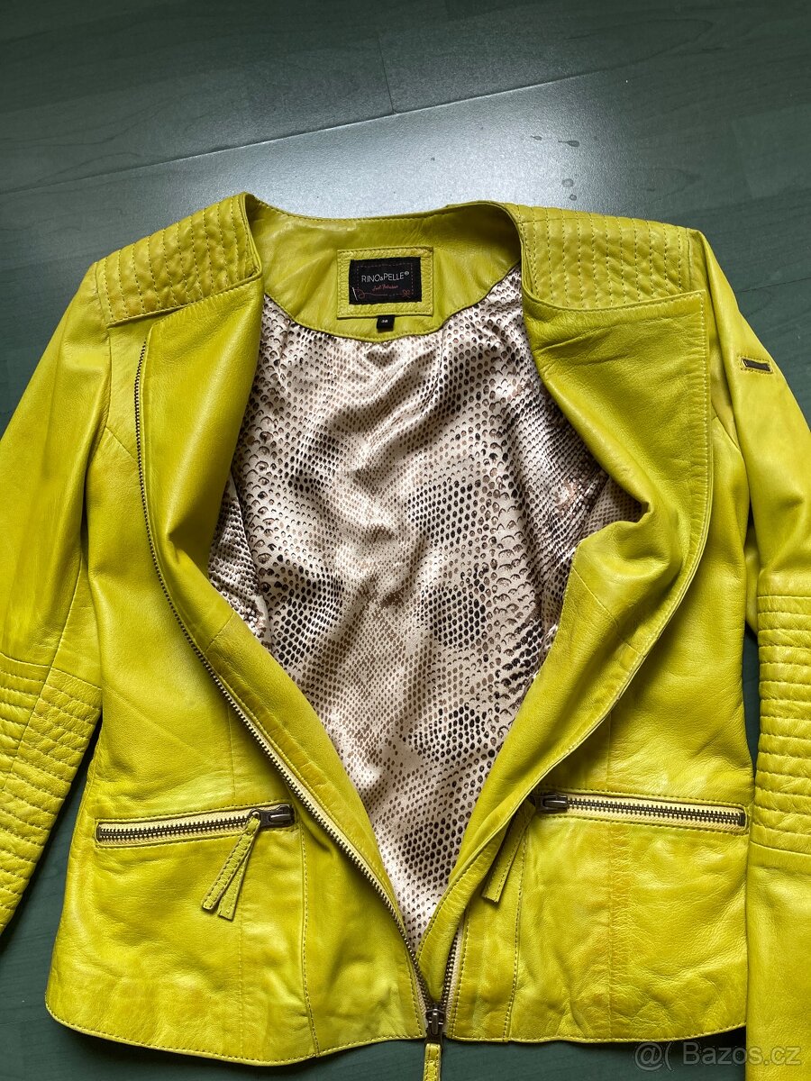 Kožená bunda vel.38 - 5