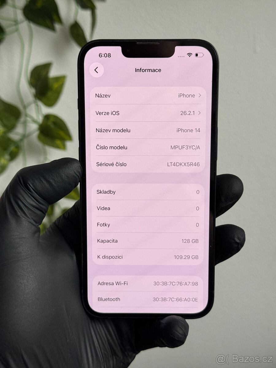 iPhone 14 128GB - záruka - 5
