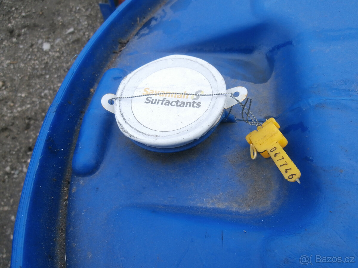 Sudy plastové modré 200 litrů za 500 kč - 5