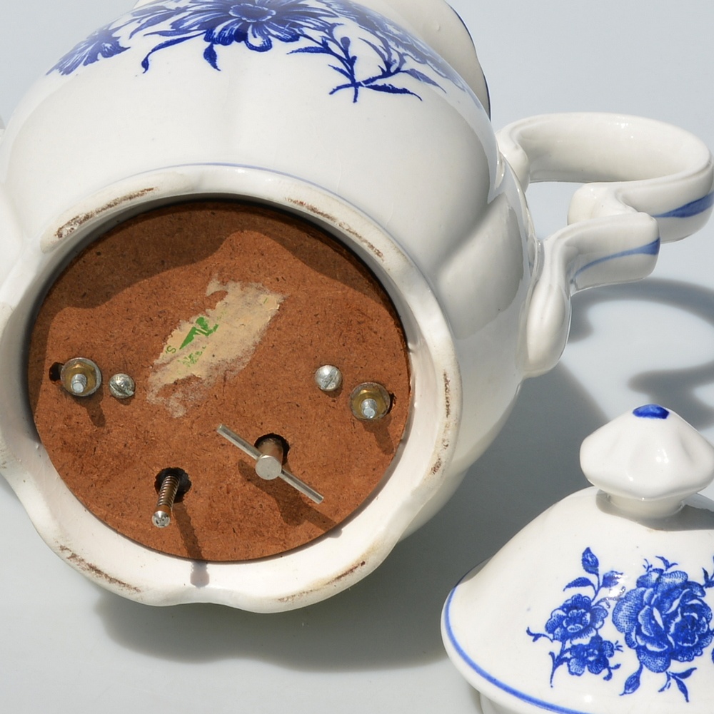 Hudební - HRACÍ velký porcelánový čajník - 5