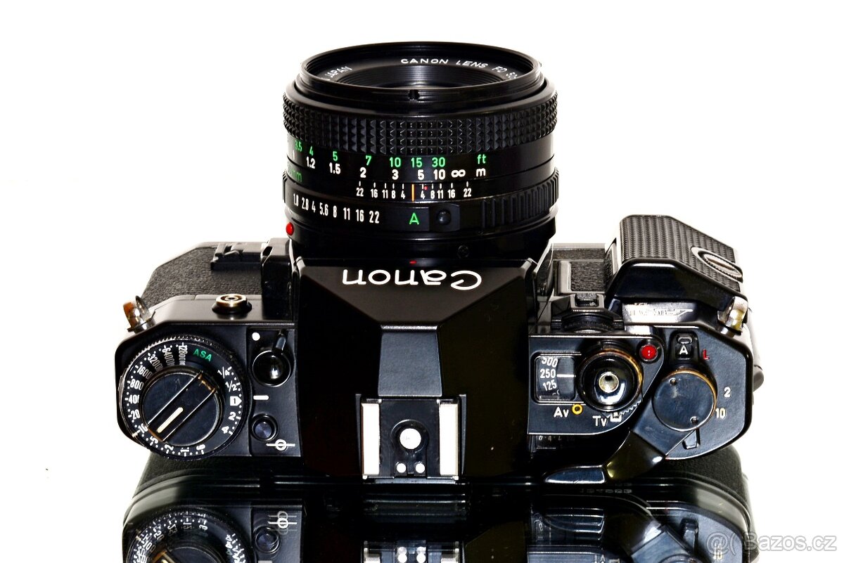 Canon A1 + FD 1,8/50mm po SERVISU - 5