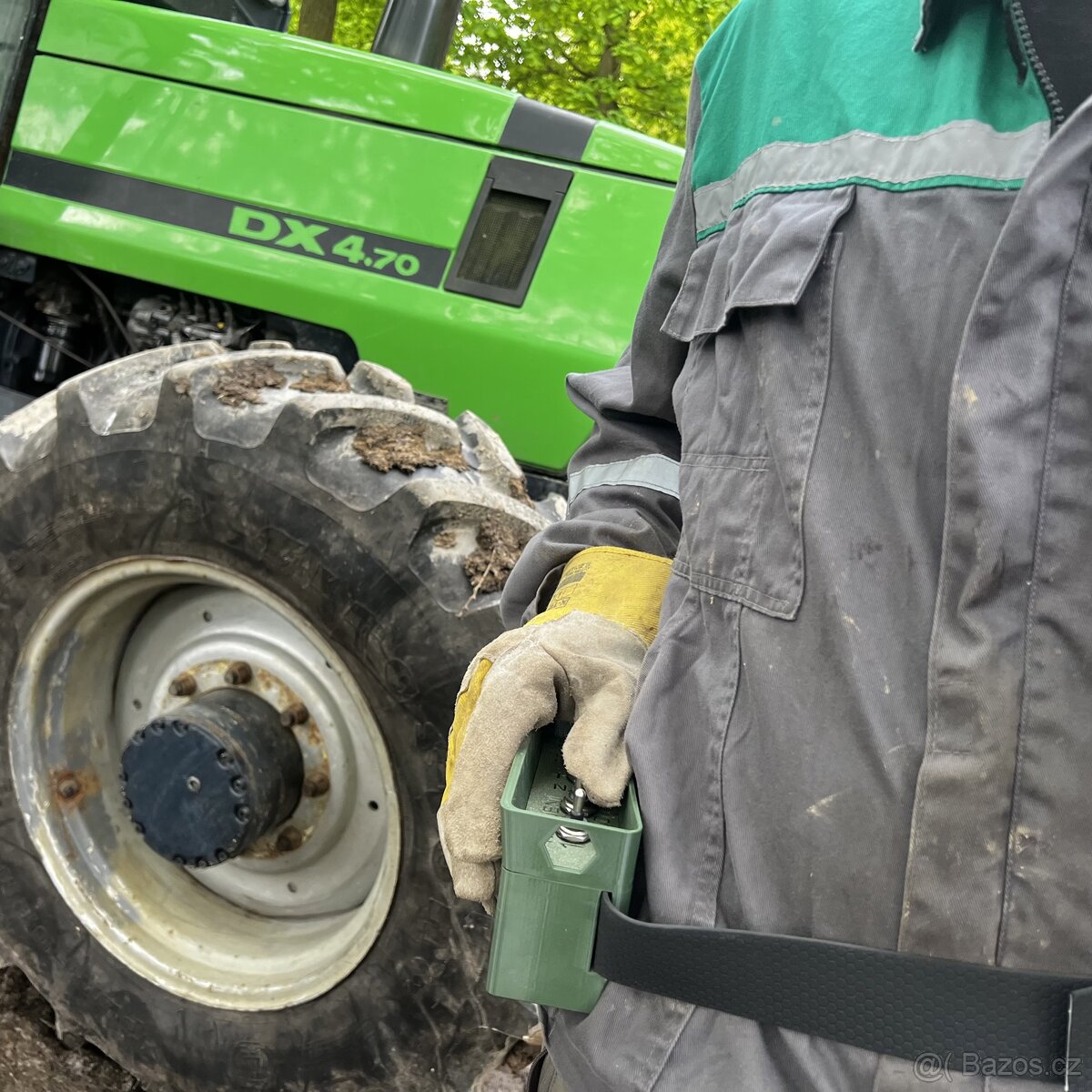 Dálkové ovládání navijáku pro lesní traktor, 4 kanály - 5