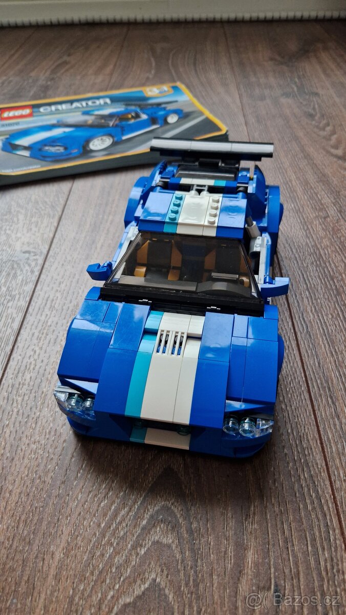 Lego Creator 3in1 31070 Turbo závodní auto - 5