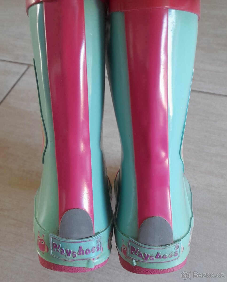 Dětské holínky Playshoes, vel. 24/25 - 5