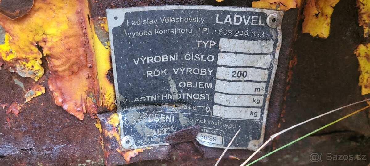 Hákový kontejner 2ks - 5