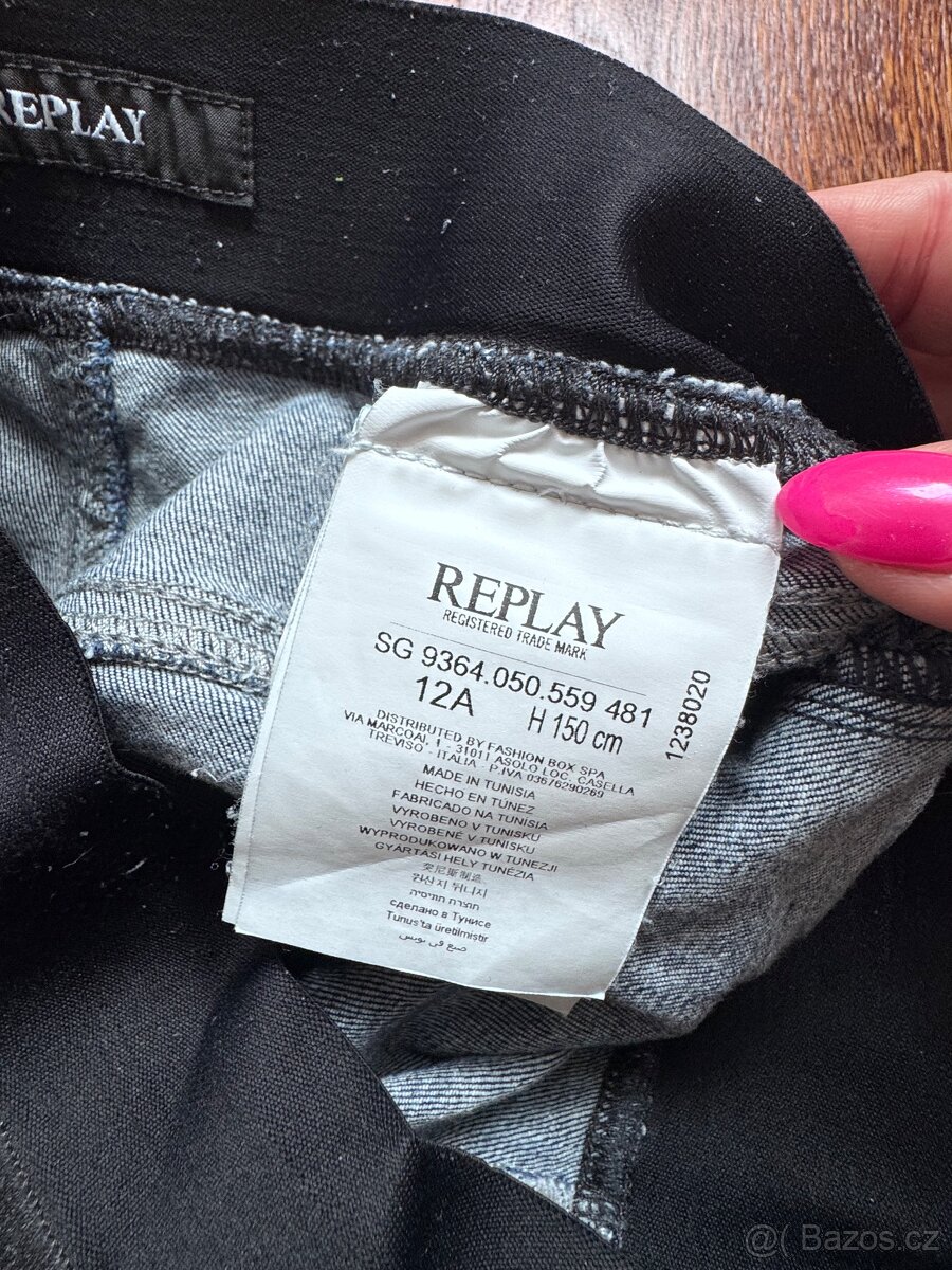 Elastické džíny Replay vel 150cm - 5