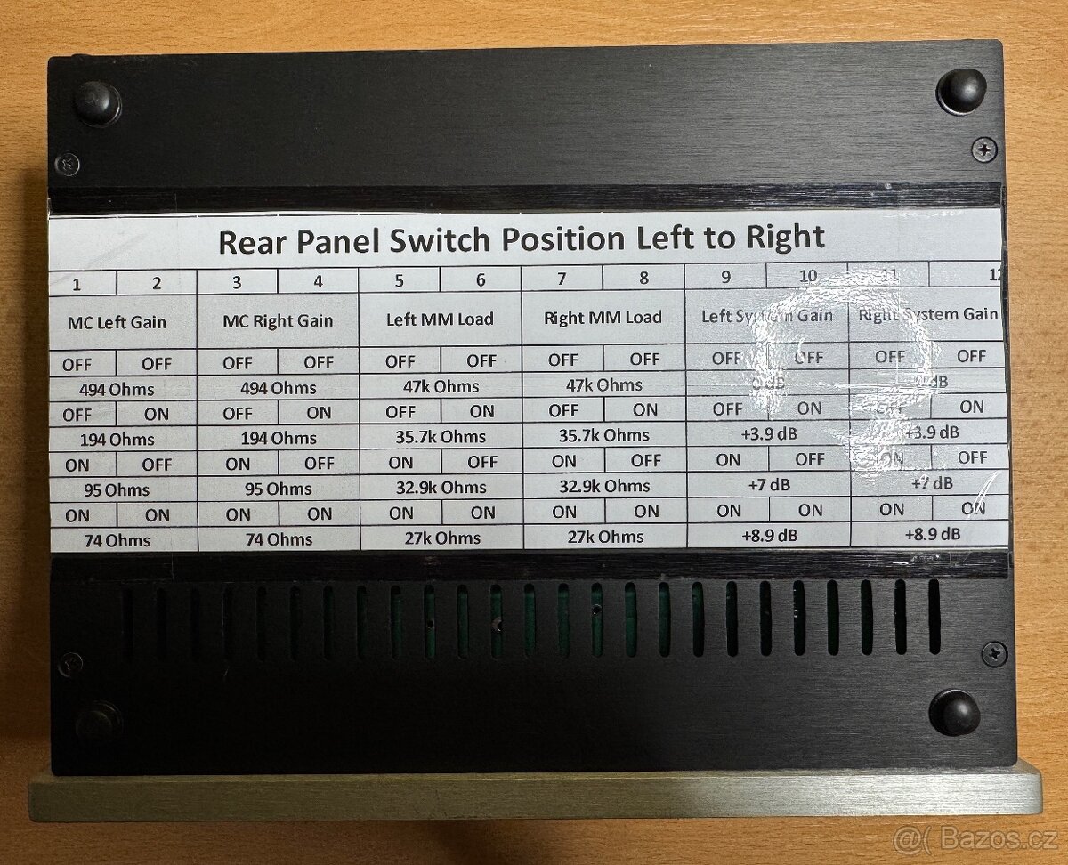 X-Altra MC / MM RIAA Phono EQ Preamp - prodám - 5